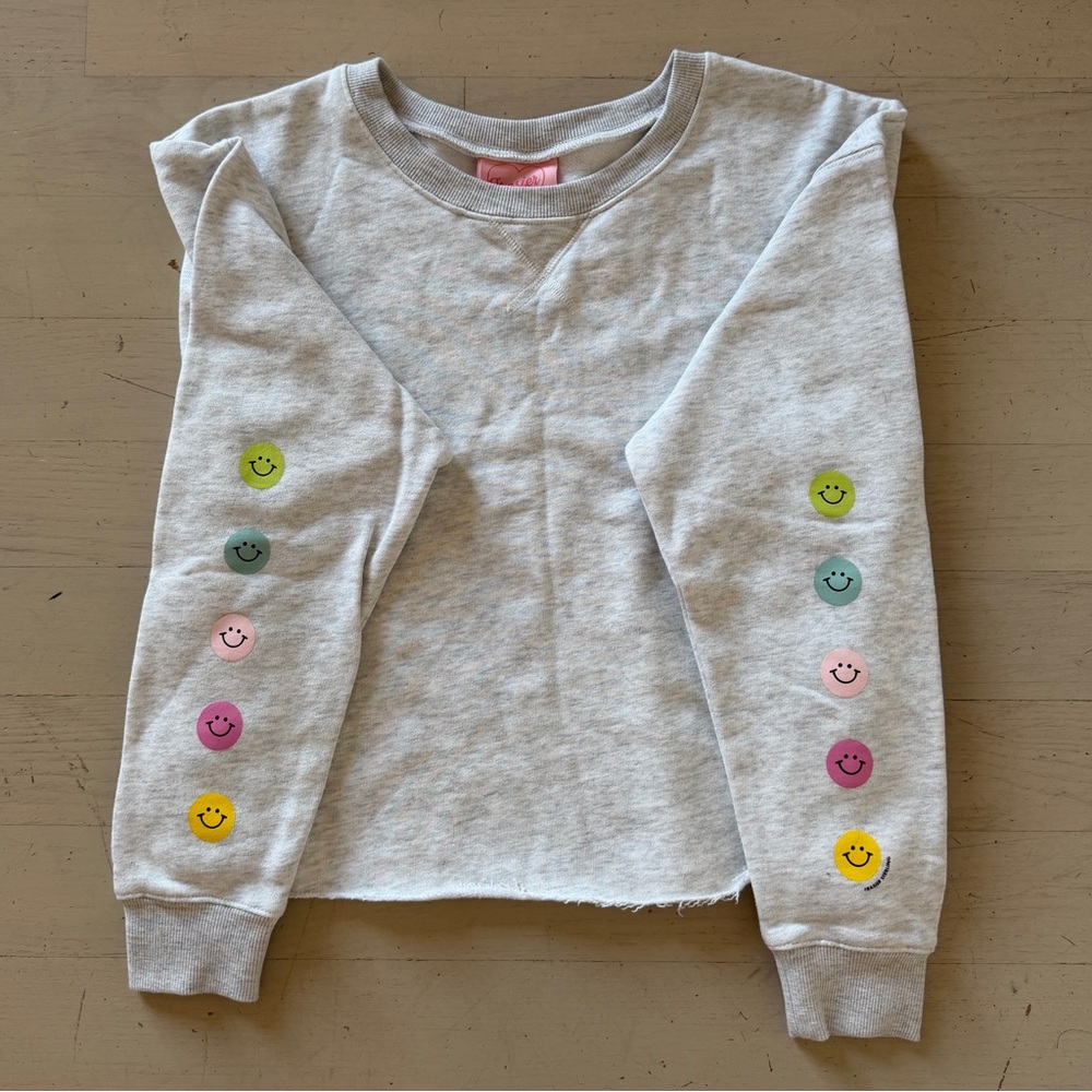 Frasier Sterling Smiley Cropped Sweatshirt